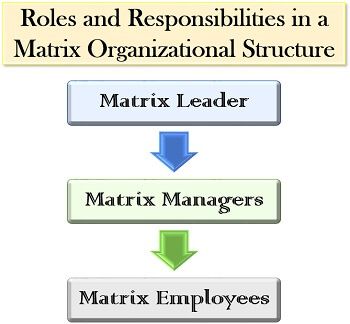矩阵式组织结构中的角色和责任